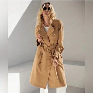 Outerknown Baker Trench Coat (tan)